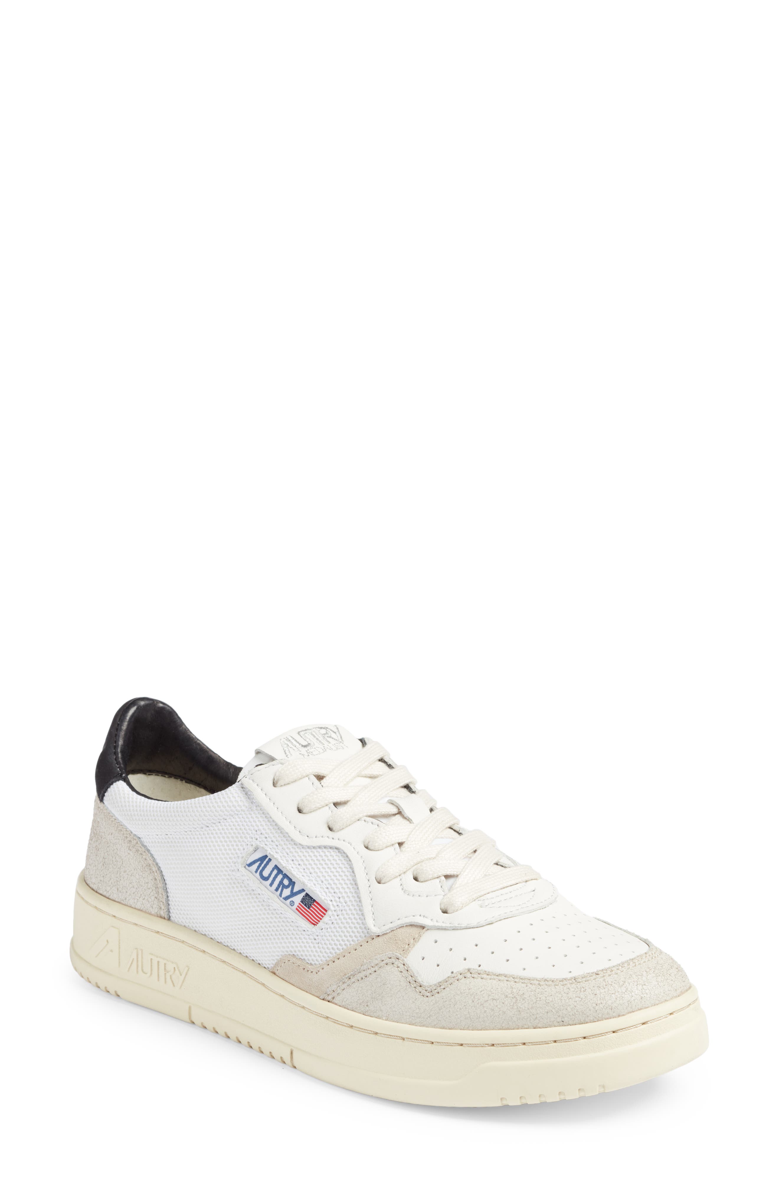 Medalist Low Sneaker, Main, color, CRACK/ NABUK BLACK