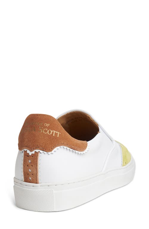 The Office Of Angela Scott The Harper Sneaker In White