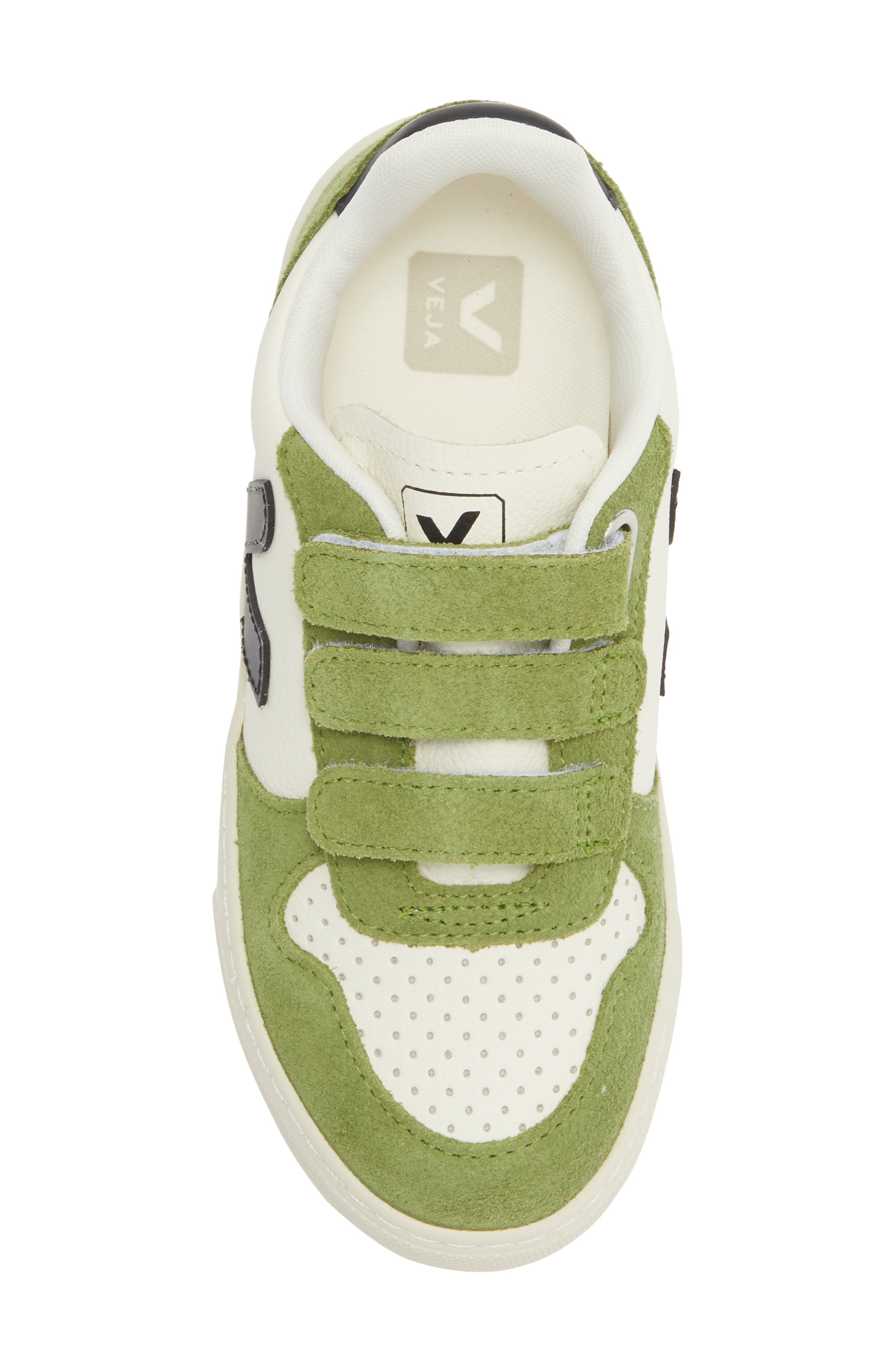 Veja Kids' V-10 Sneaker, Alternate, color, Pure Black Kiwi