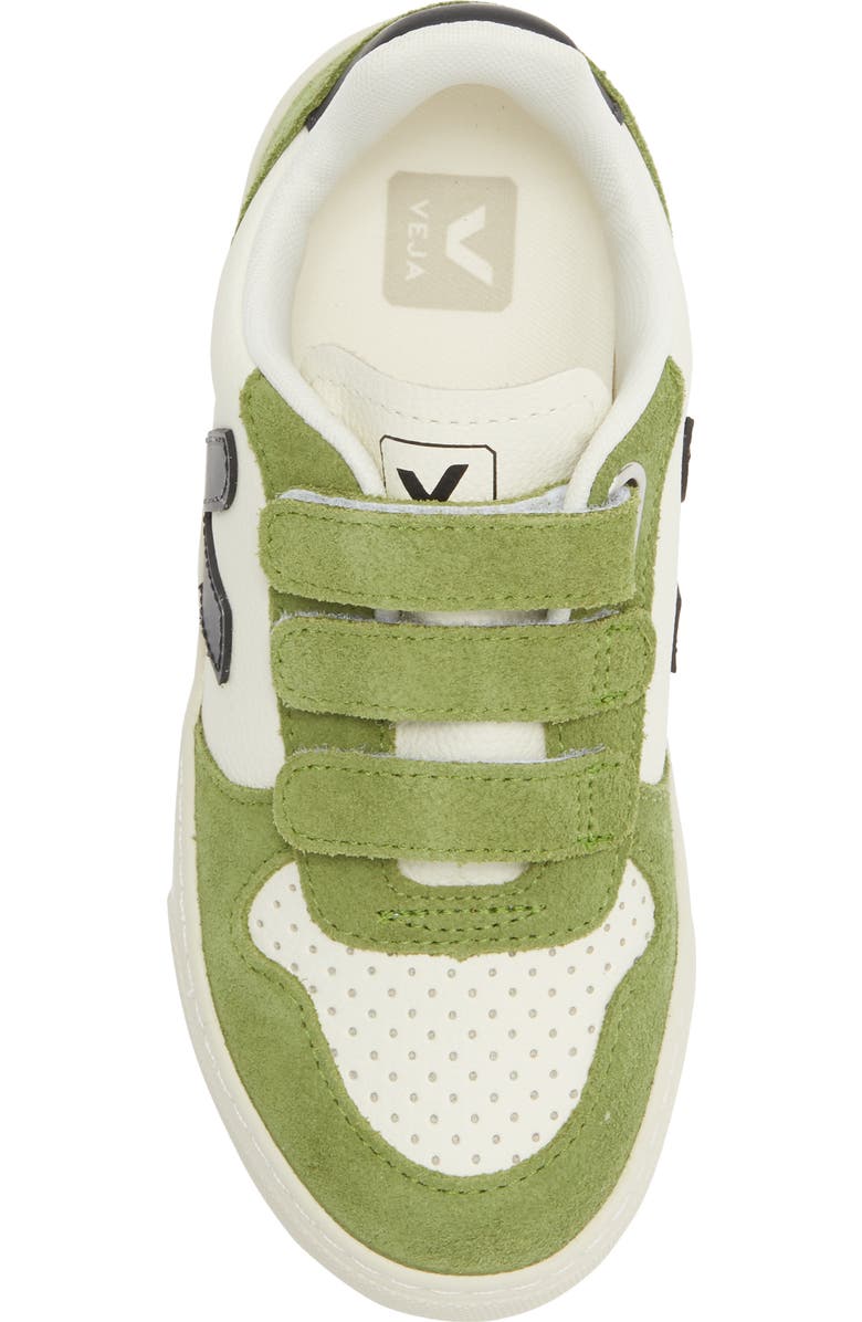 Veja Kids' V-10 Sneaker, Alternate, color, Pure Black Kiwi