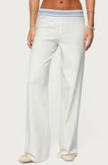 EDIKTED Miya Stripe Knit Pants
