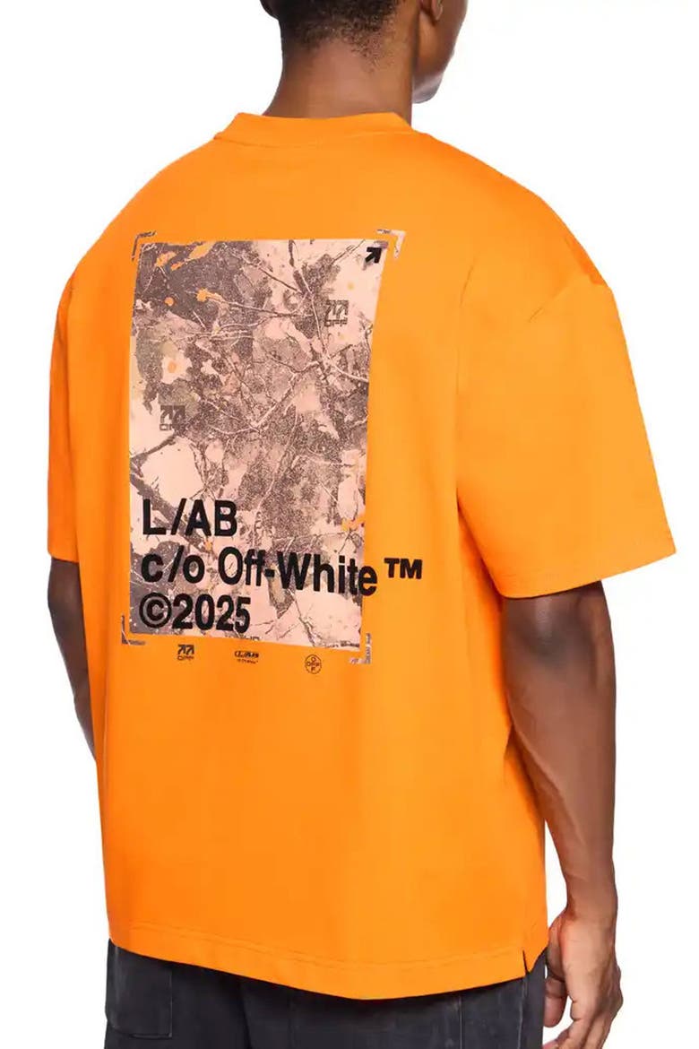Camo Graphic T-Shirt, Main, color, ORANGE TIGER