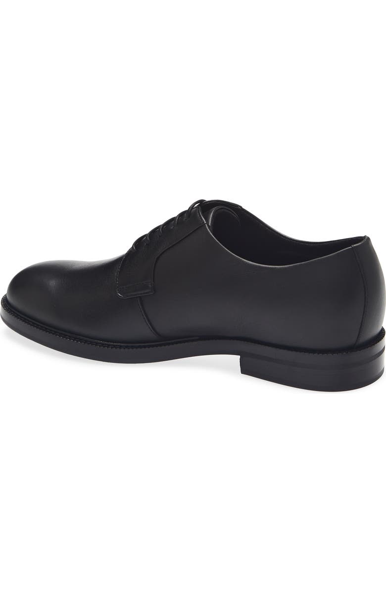 BOSS Dresletic Leather Plain Toe Derby, Alternate, color, Black