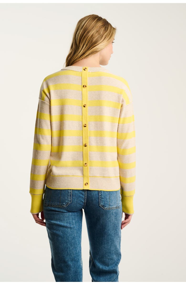 Lisa Todd Subtle Love Cotton Sweater, Alternate, color, Almond Butter