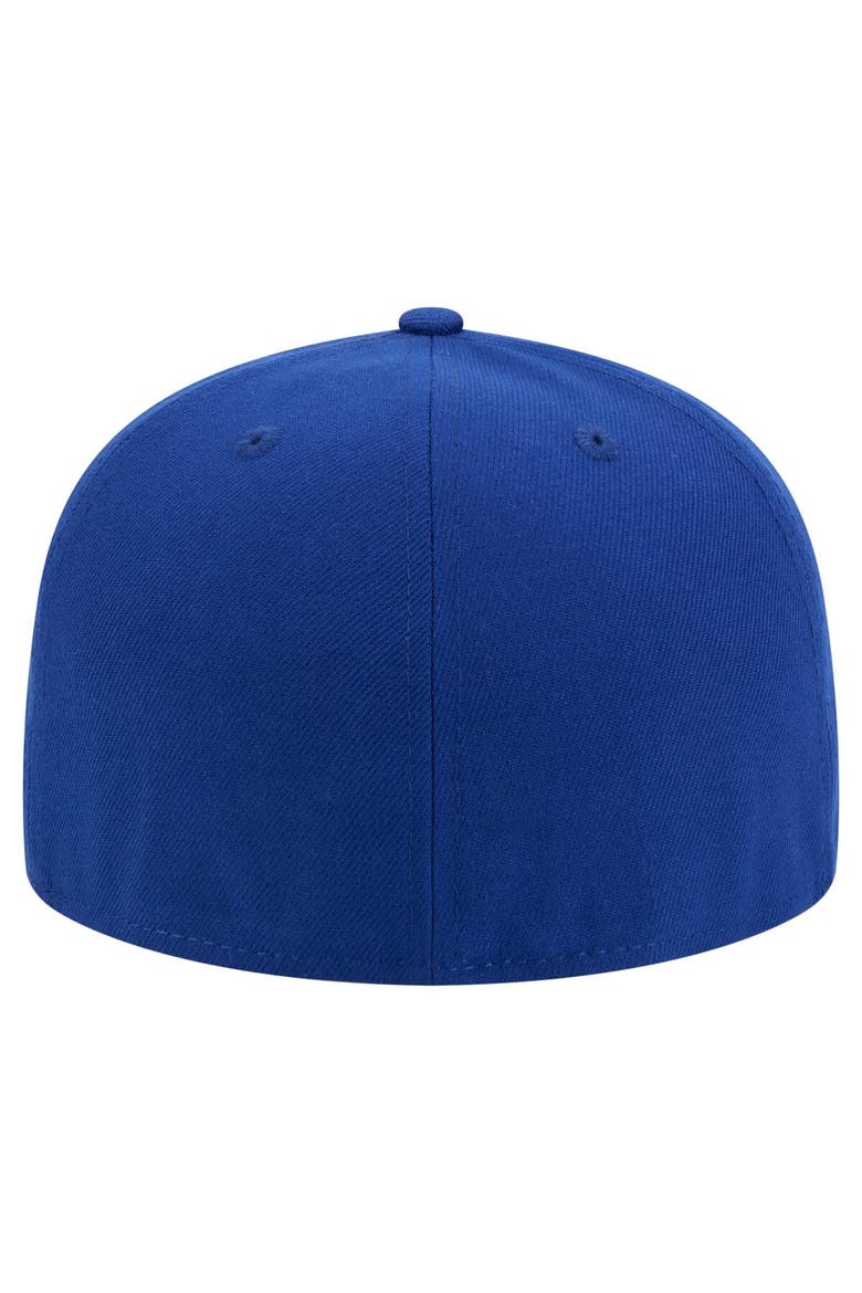 Men's New Era Royal Kansas Jayhawks Vault 59FIFTY Fitted Hat, Alternate, color, Royal