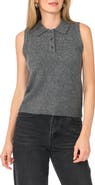 1.STATE Sleeveless Polo Sweater