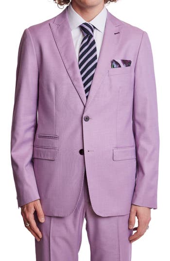 Paisley & Gray Ashton Slim Fit Sport Coat In Purple