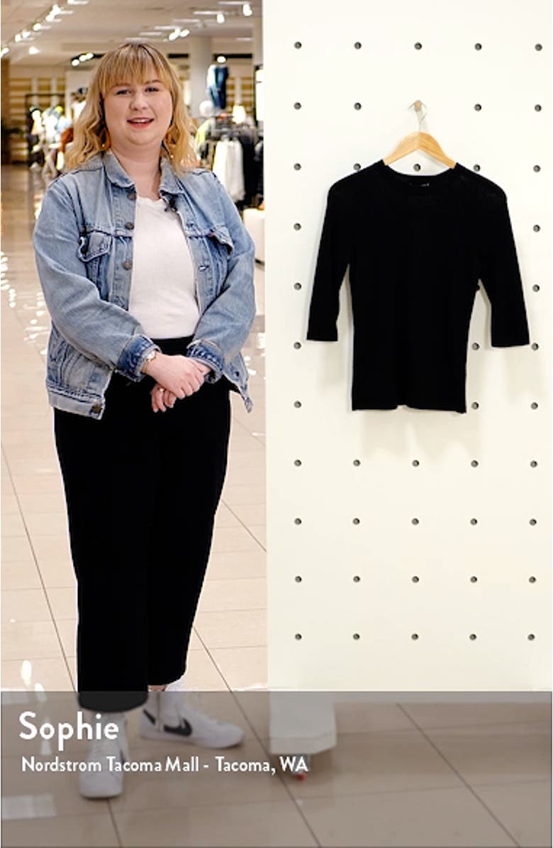 Wool & Cashmere Blend Sweater, sales video thumbnail