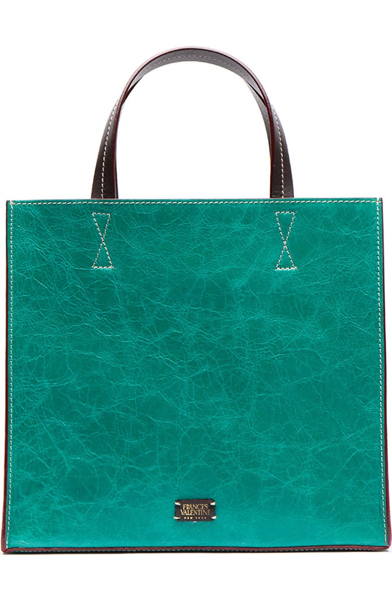Frances Valentine Margot Leather Tote Bag, Main, color,