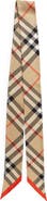 Burberry Check Silk Twill Scarf