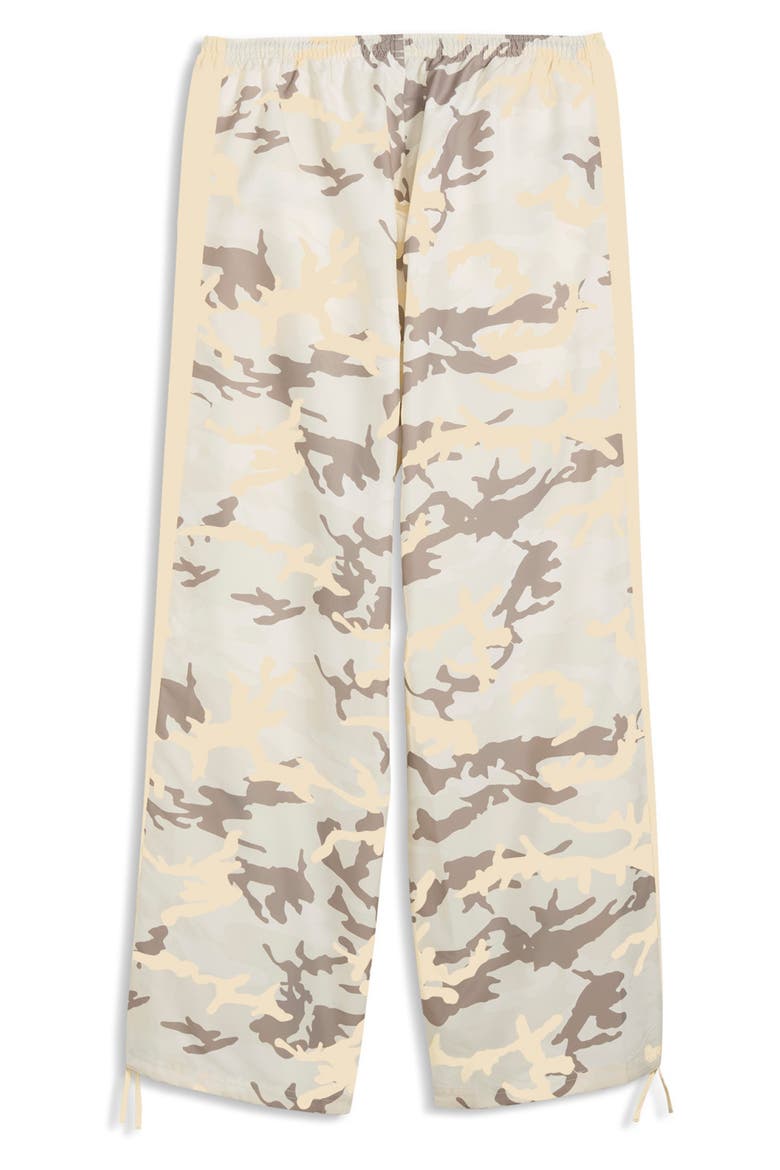 Street Glam Relaxed Camo Pants, Alternate, color, BUTTERCREAM