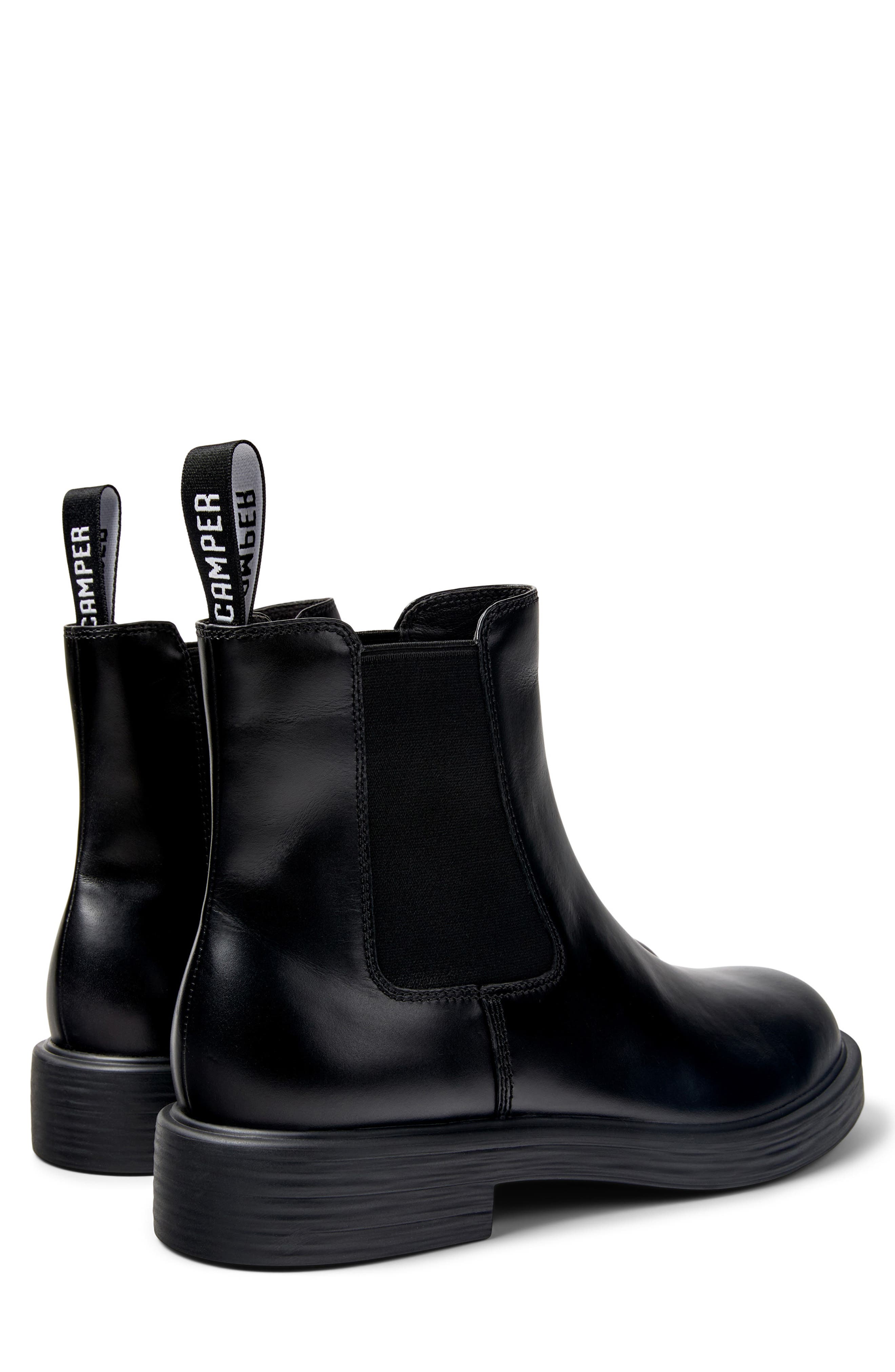 Camper Dean Chelsea Boot, Alternate, color, Black