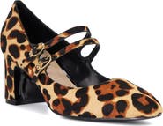 Dune London Approval Genuine Calf Hair Mary Jane Pump