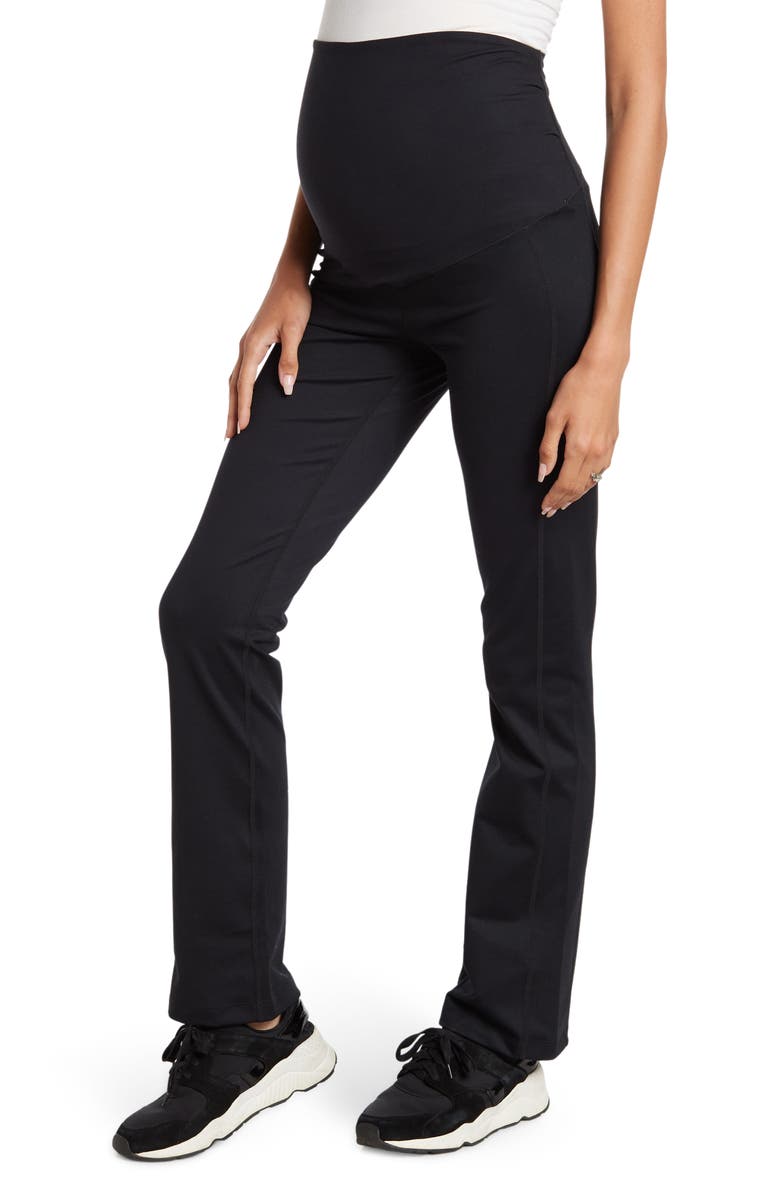 Z by Zella Daily Booty Flare Maternity Leggings, Main, color, 