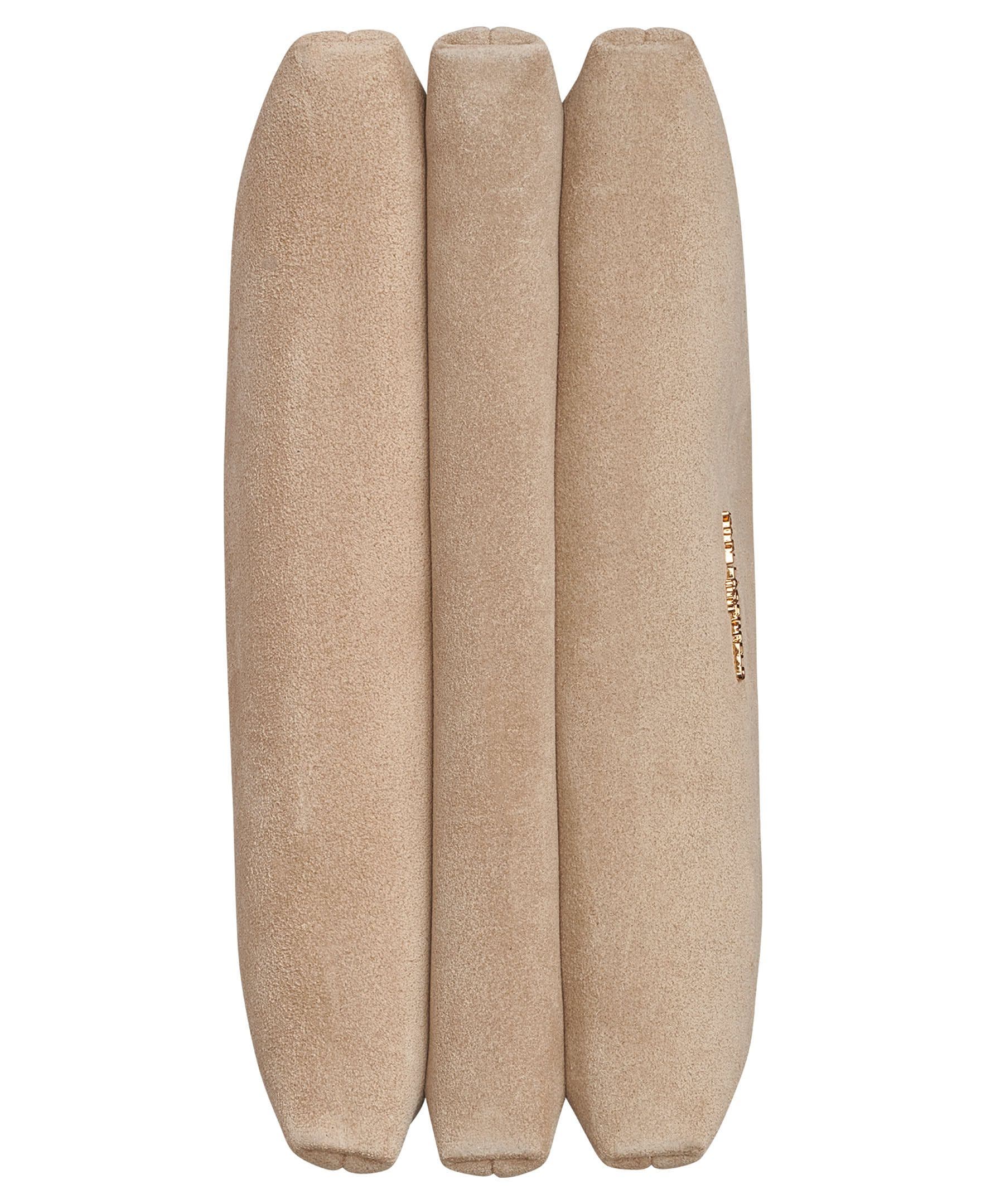 Benoite Suede Shoulder Bag, Alternate, color, Cappucino