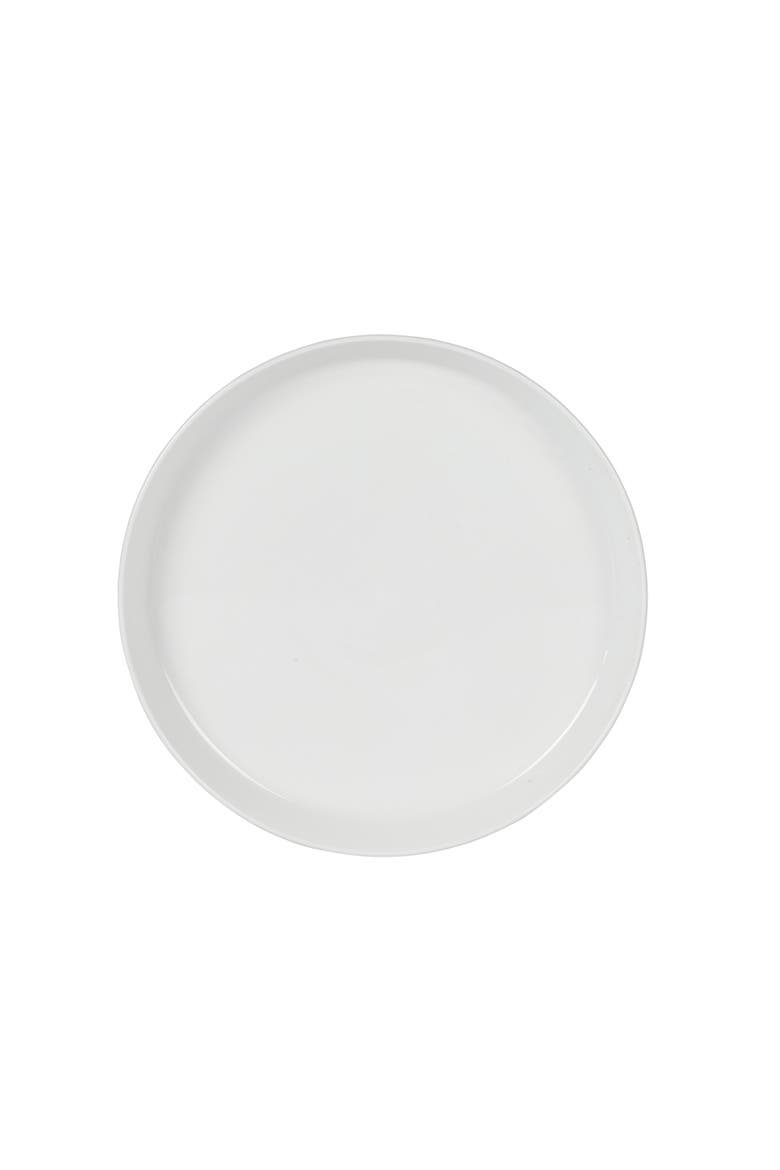 Selma 16-Piece Plates and Bowls Dinnerware Set, Service for 4, Alternate, color, White