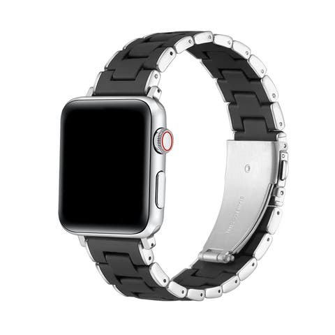 Orla Silicone + Stainless Steel Band for Apple Watch