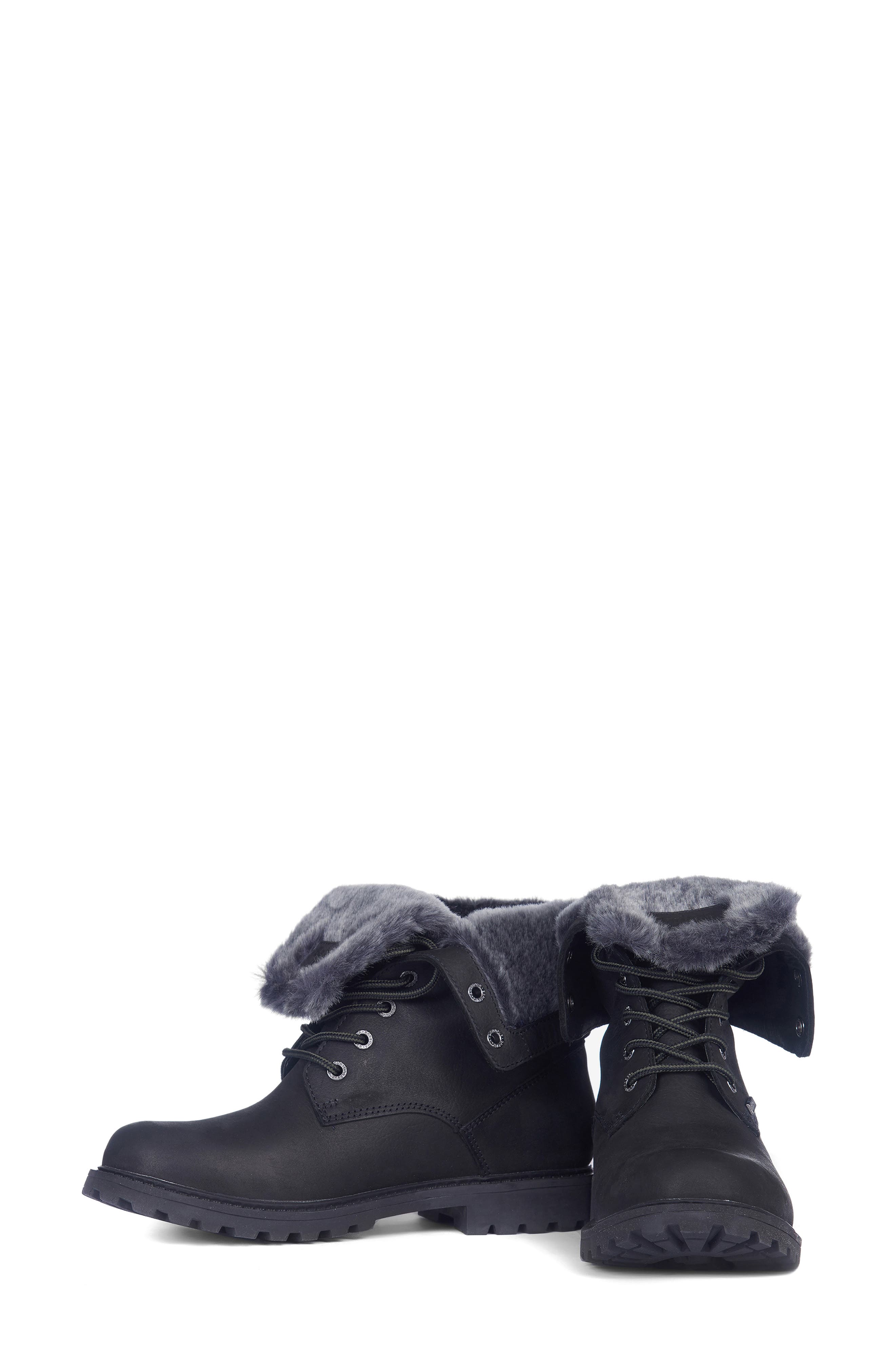 Barbour Hamsterly Faux Fur Lined Boot, Alternate, color, 