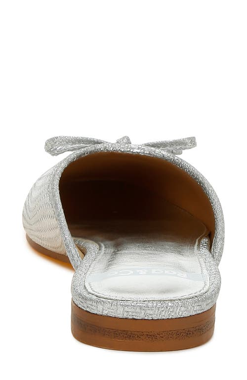 Rag & Co Jaylor Mule In Silver