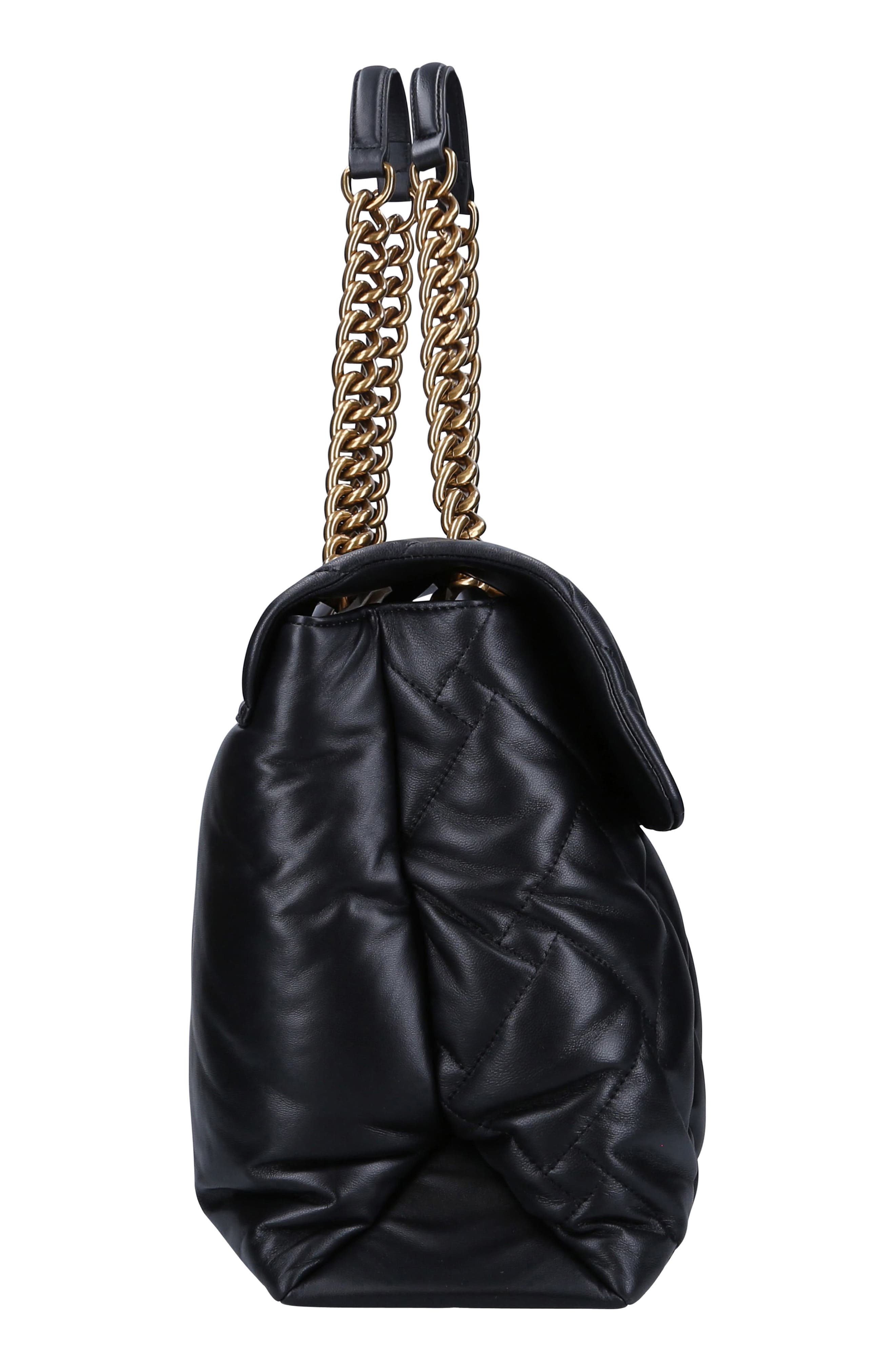 Kurt Geiger London Macro Kensington Quilted Leather Shoulder Bag, Alternate, color, 