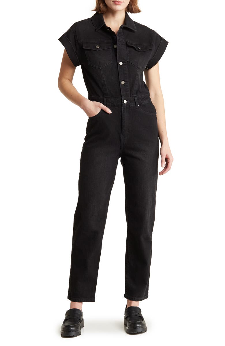 Habitual Denim Jumpsuit, Main, color,