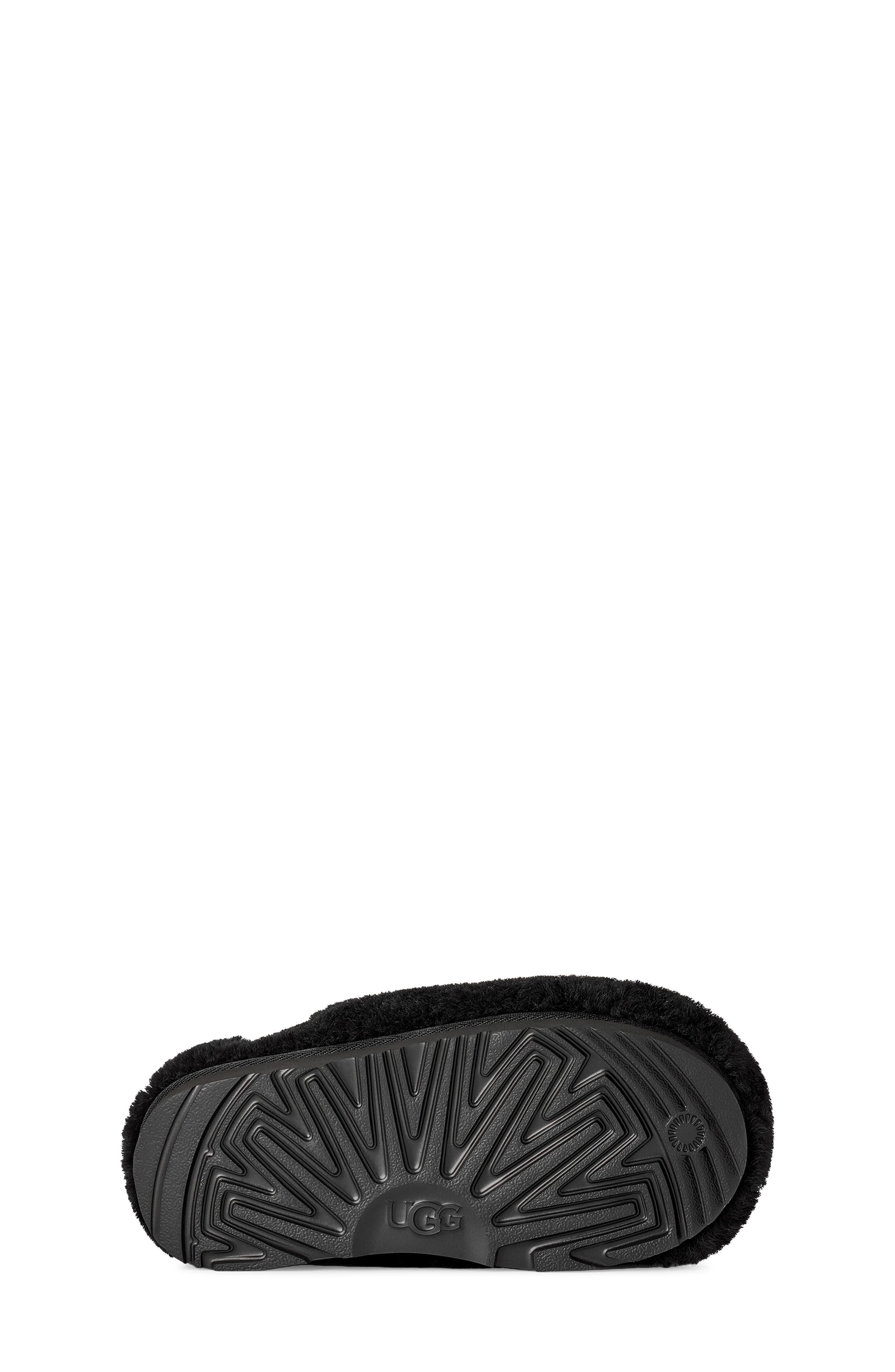 Kids' Classic Fluffed Slip-On, Alternate, color, BLACK