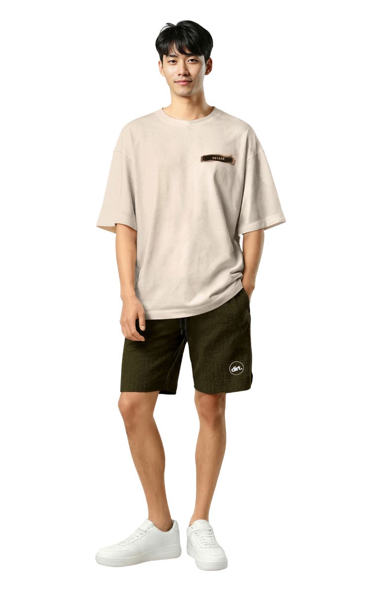 D.RT Hazardous Graphic T-Shirt, Alternate, color, Beige