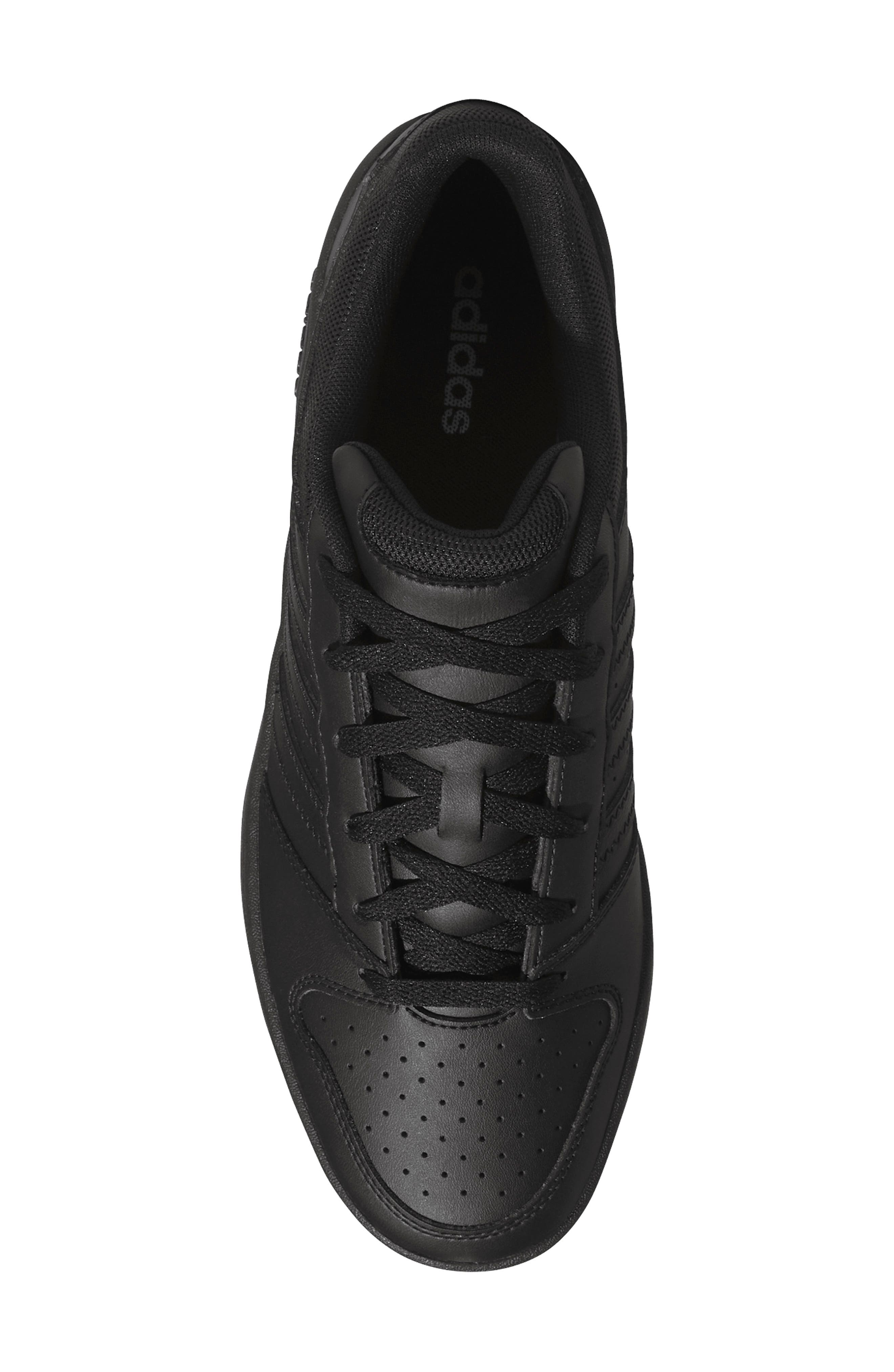 Hoops Classic Sneaker, Alternate, color, CORE BLACK/ CORE BLACK/ GUM 2