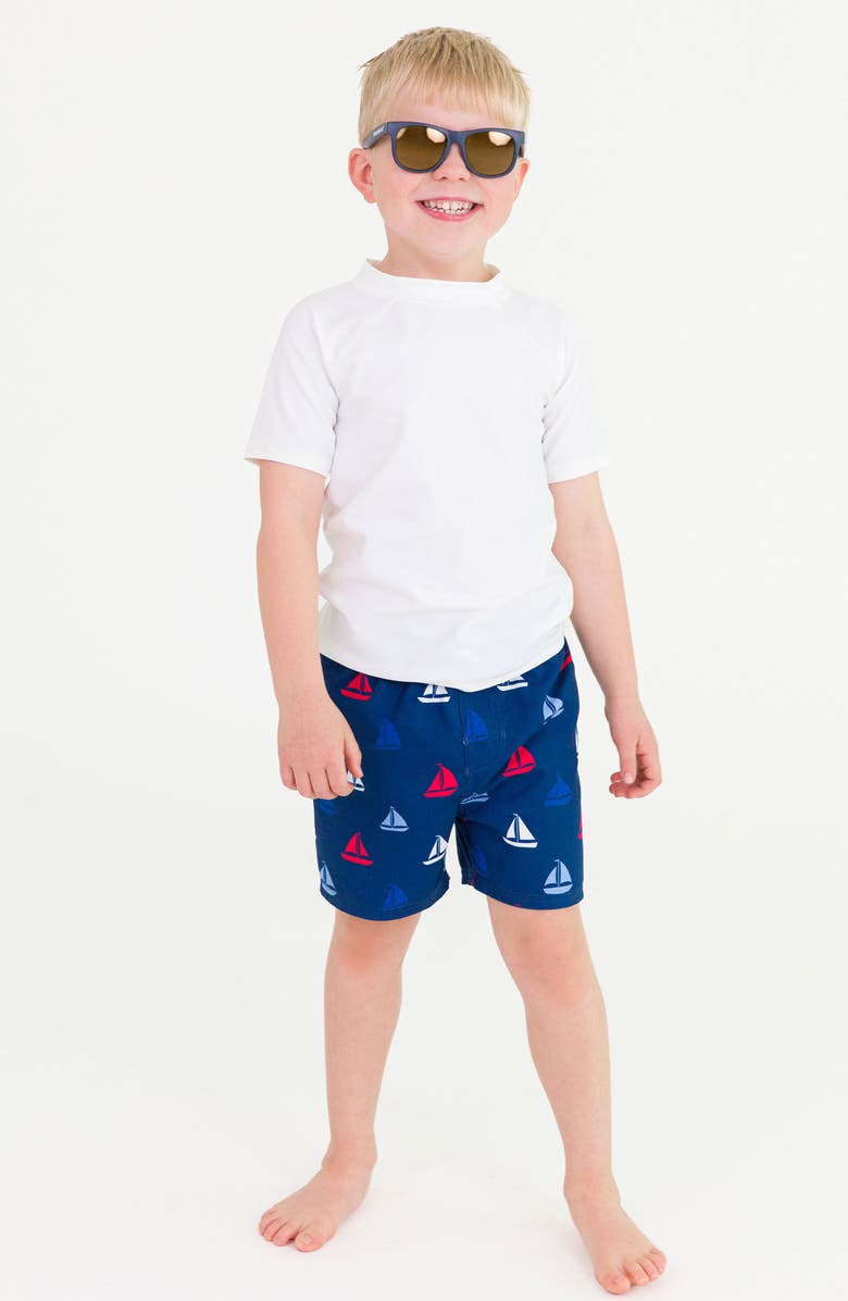 RuggedButts Sail Away Swim Trunks, Alternate, color, 