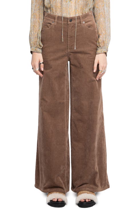 Eli Corduroy Wide Leg Pants