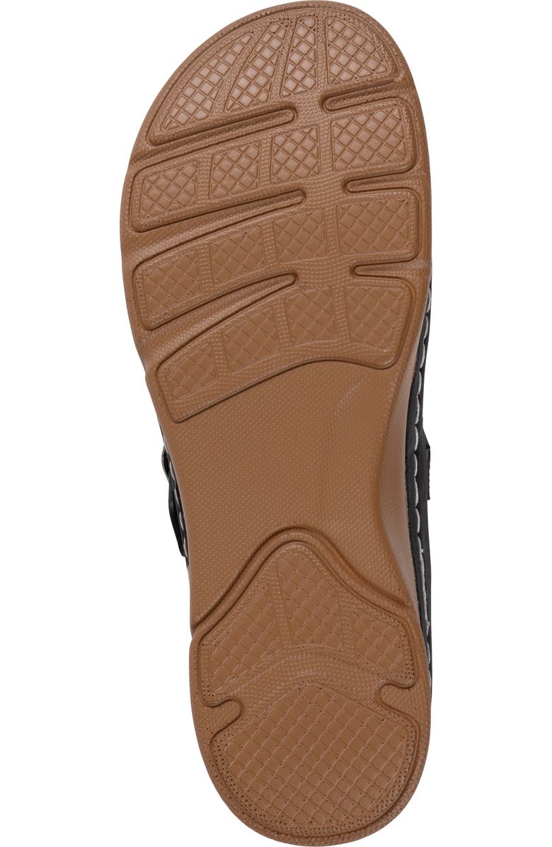 GOOD CHOICE NEW YORK Loni Platform Wedge Sandal, Alternate, color, Black