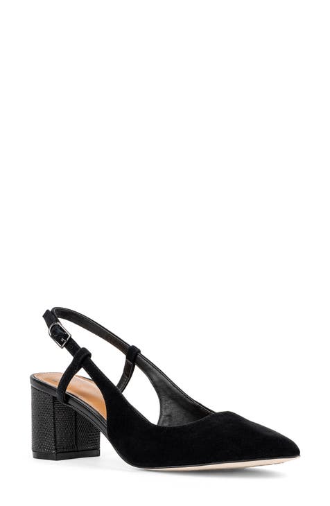 slingback mules closed toe