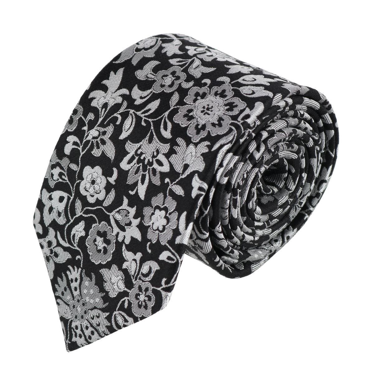 selected Black and Silver