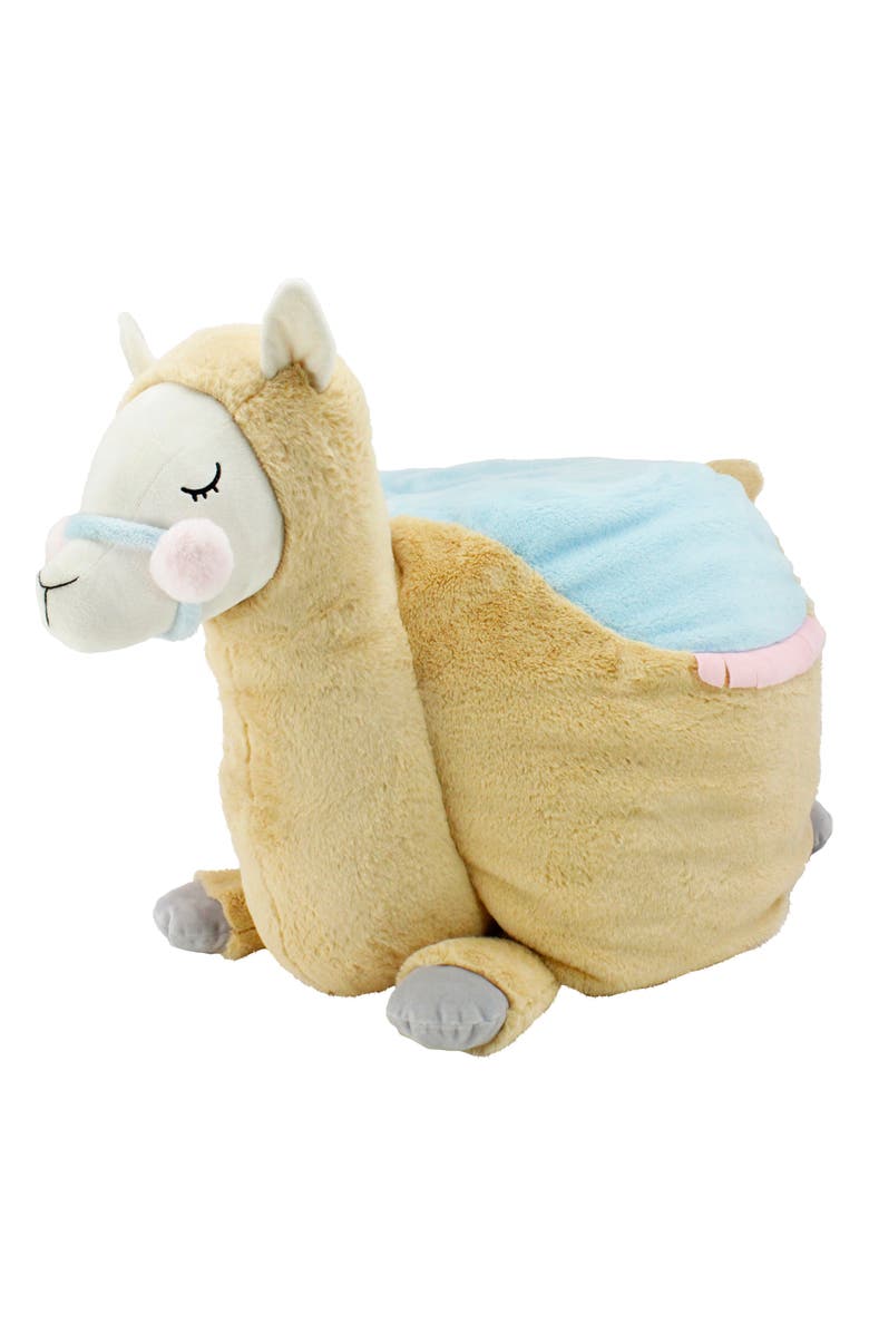 Soft Landing Llama Bestie Bean Bag Seat, Main, color, 