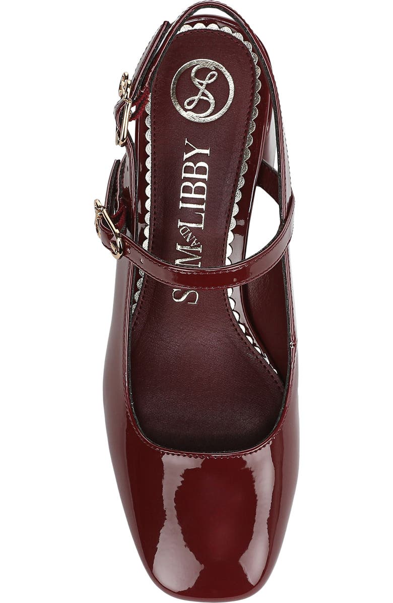 SAM & LIBBY Grace Mary Jane Pump, Alternate, color, Swiss Mahogany