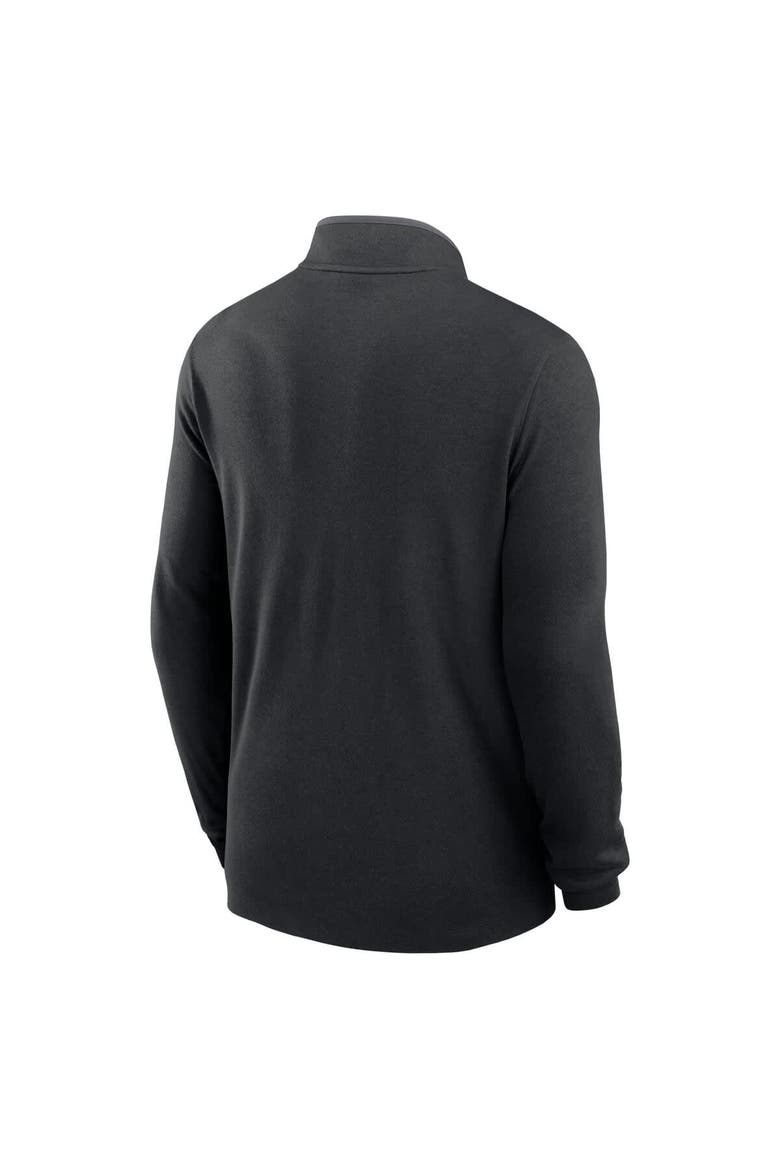 Men's Nike Black New York Jets Lightweight Victory Dri-FIT Half-Zip Pullover, Alternate, color, Black