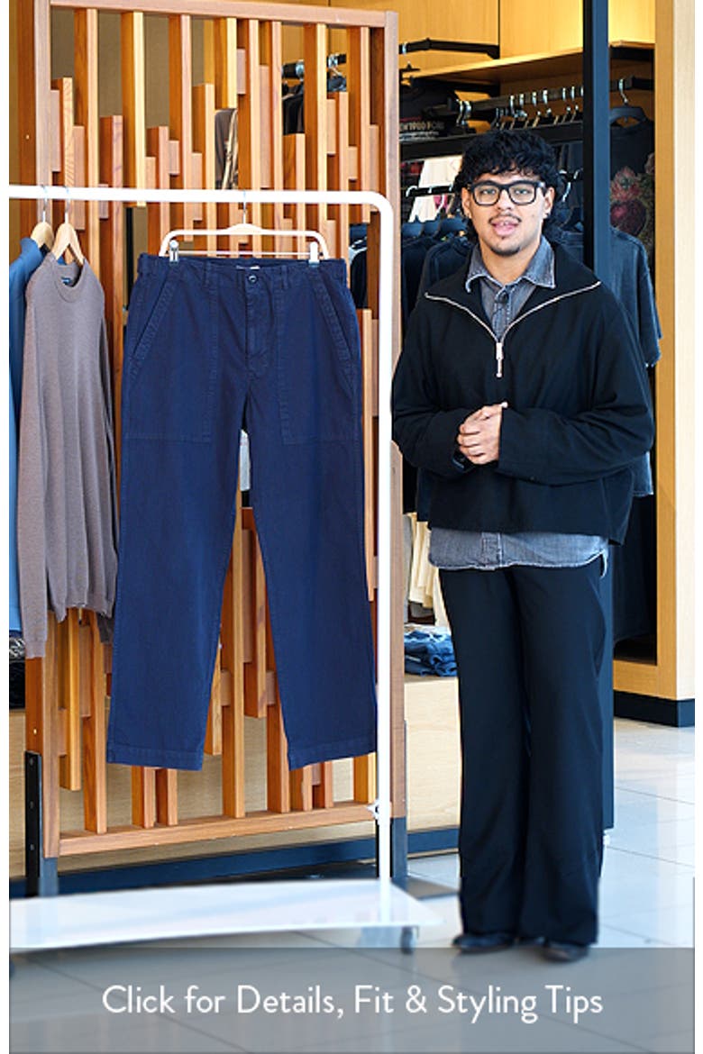 Cotton Herringbone Field Pants video