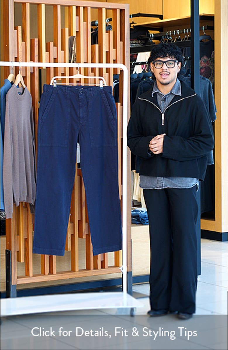 Cotton Herringbone Field Pants, sales video thumbnail