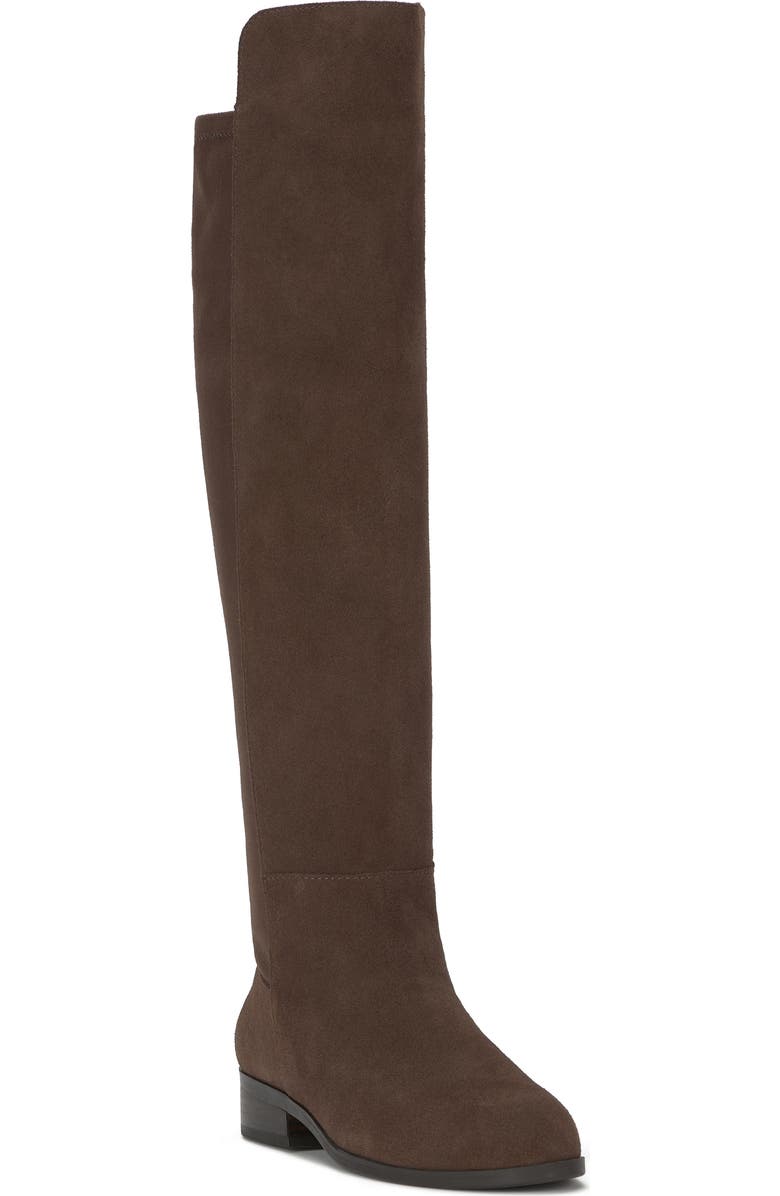 Lucky Brand Calypso Over the Knee Boot, Main, color, Cappuccino