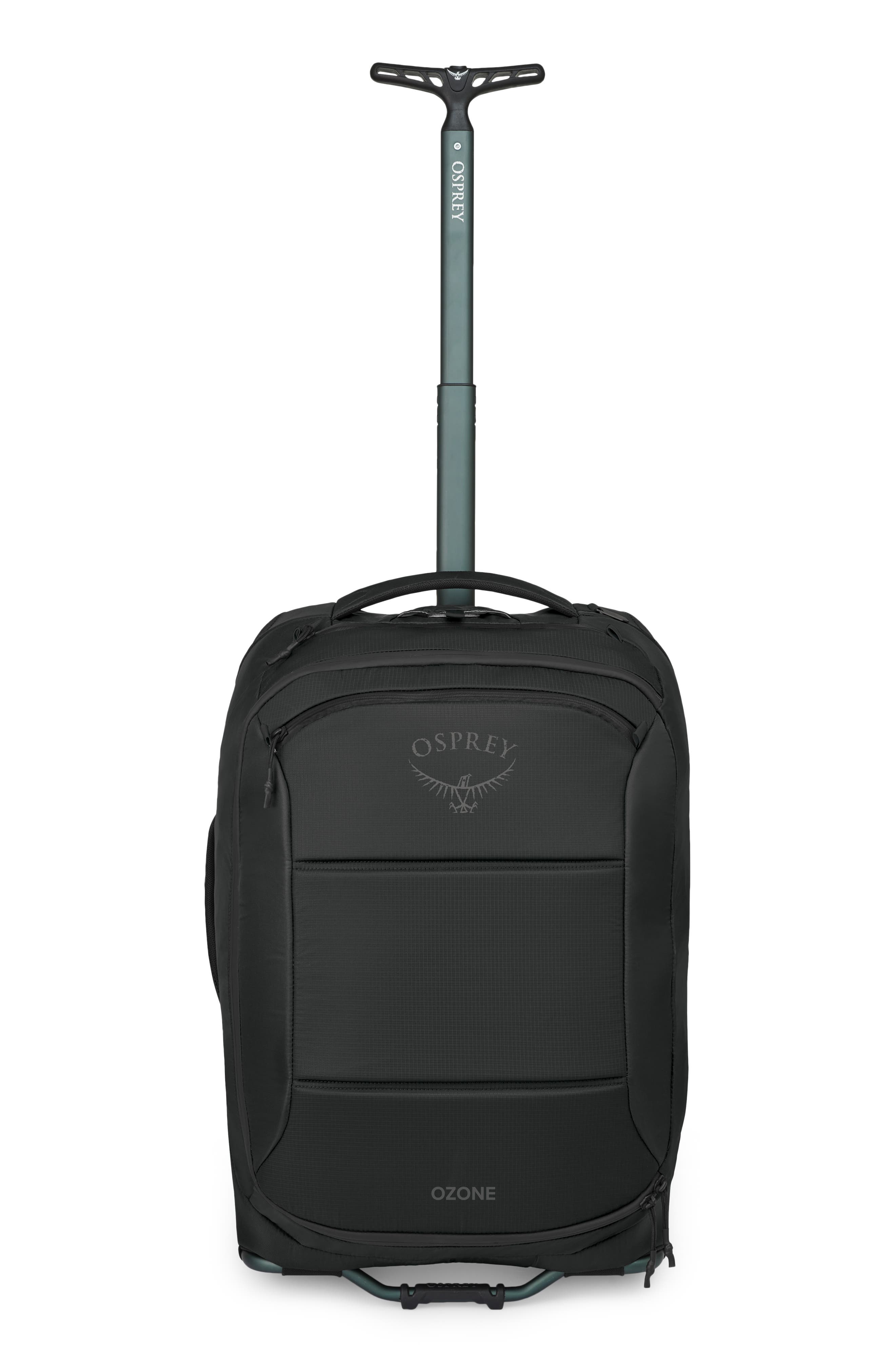Osprey Ozone Two-Wheel 40-Liter Carry-On Suitcase, Main, color, Black