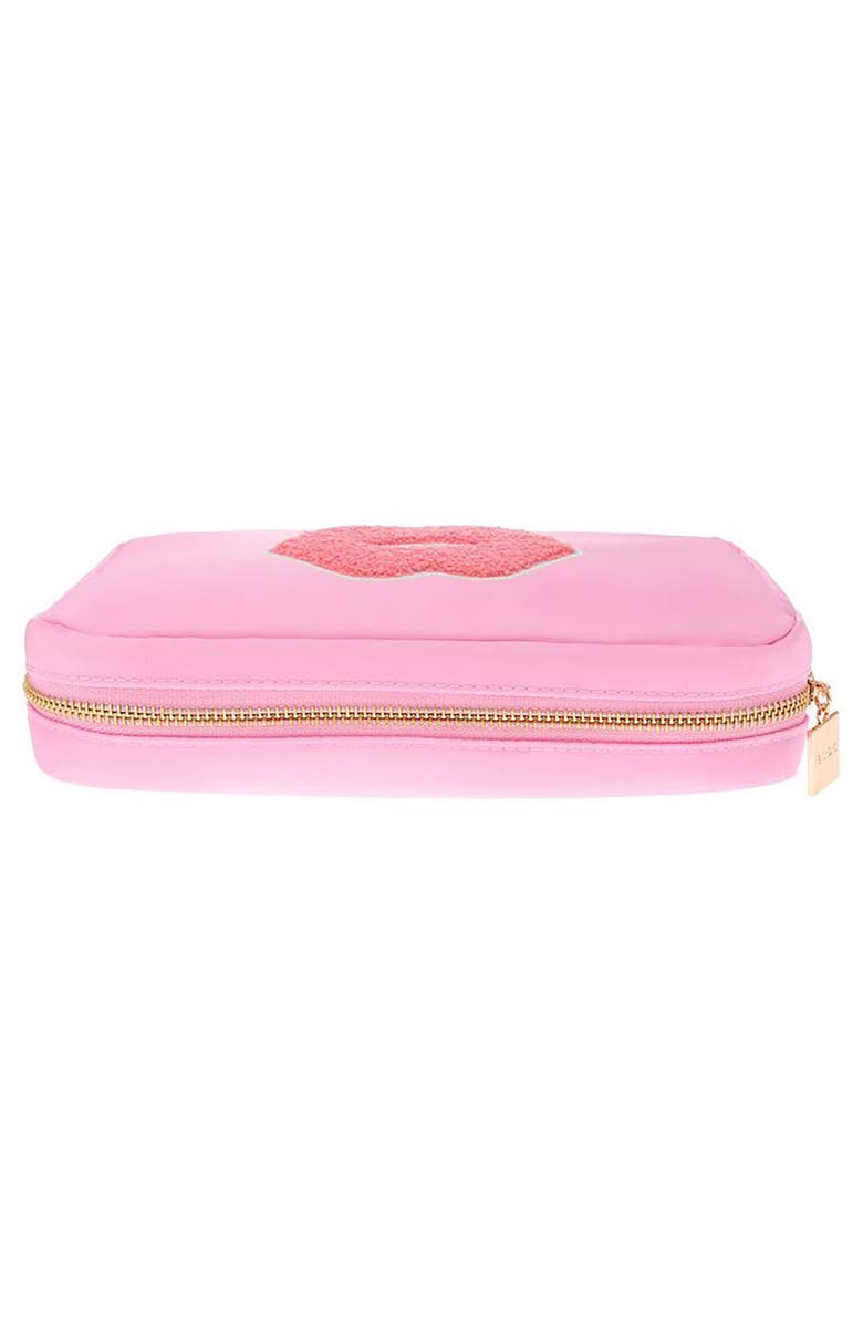 Bloc Bags Medium Kiss Cosmetic Bag, Alternate, color, Baby Pink