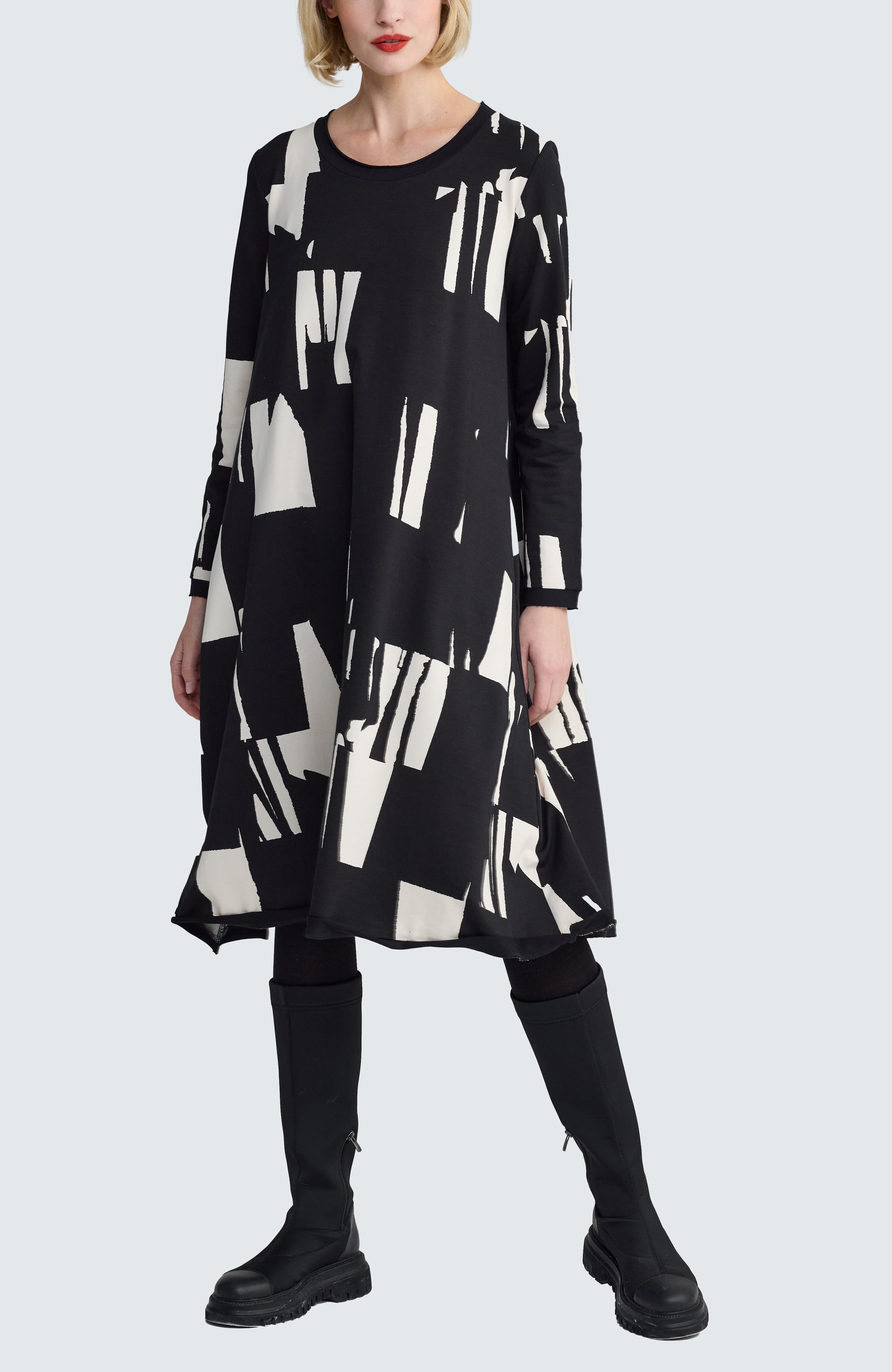 Rivelle Printed Jersey Dress - image 3