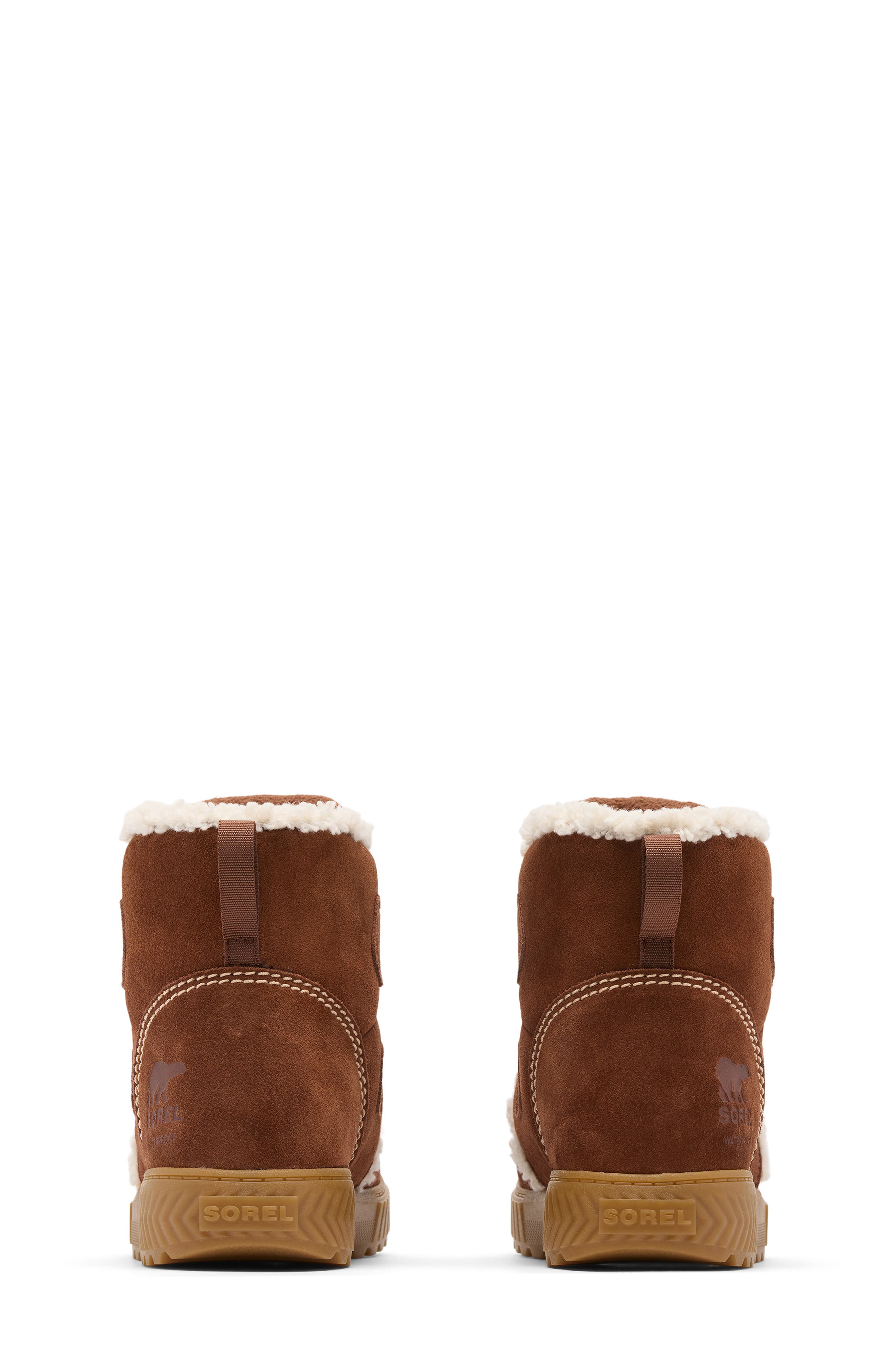 Kids' Ona Ave Alpine Waterproof Bootie, Alternate, color, DARK AUBURN/ GUM 2