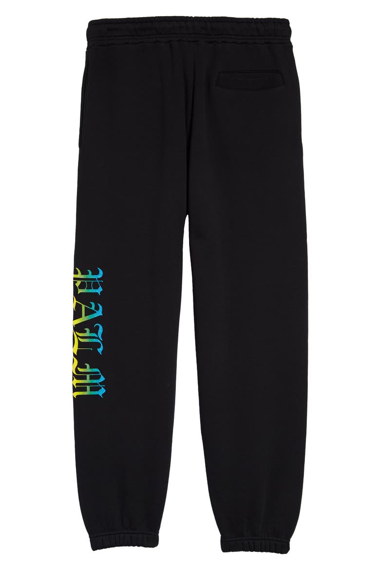 Gothic Logo Joggers, Alternate, color, BLACK MULTICOLOR