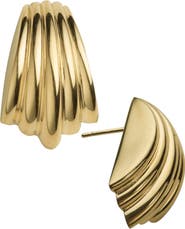 Jennifer Zeuner Cooper Textured Drop Earrings
