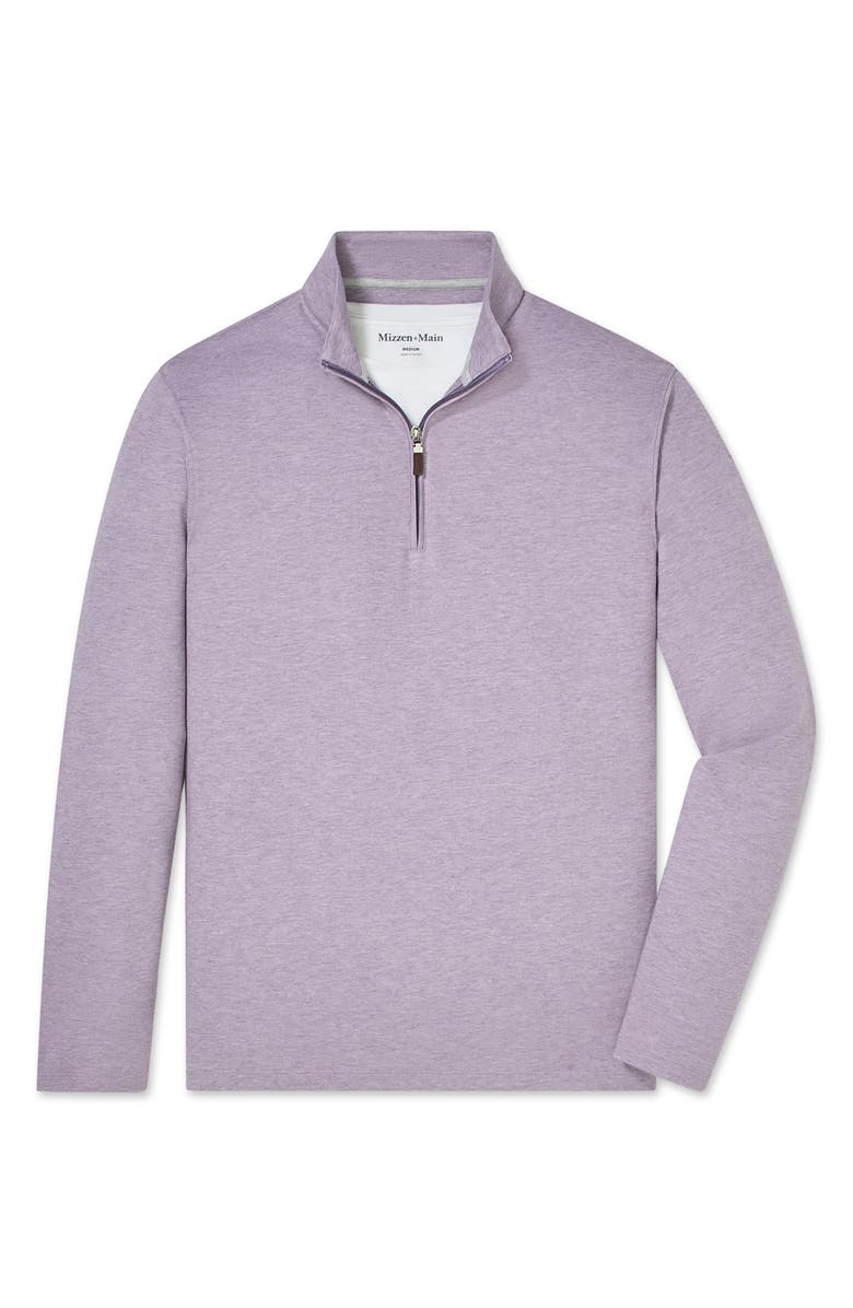Mizzen+Main KPI Quarter Zip Pullover, Alternate, color, 