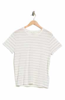 Striped Short Sleeve Crewneck T-Shirt