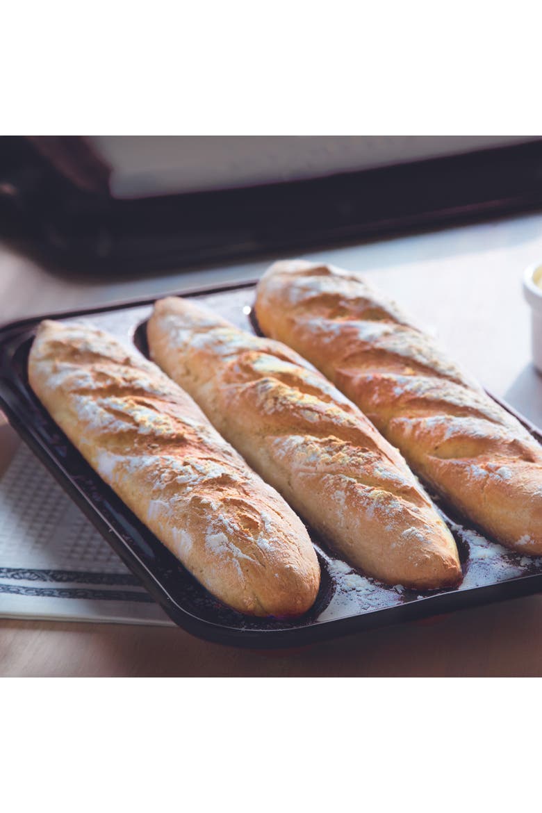 Flame Baguette Baker, Alternate, color, Charcoal