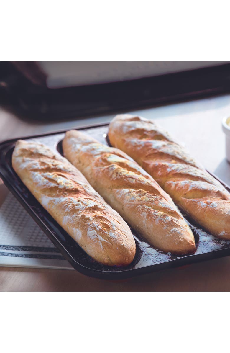 Emile Henry Flame Baguette Baker, Alternate, color, Charcoal