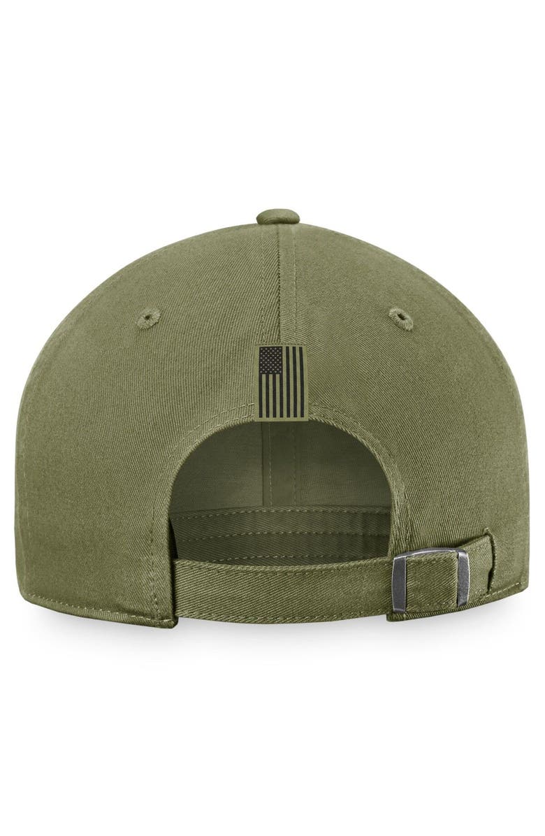 TOP OF THE WORLD Men's Top of the World Olive Oklahoma Sooners OHT Military Appreciation Unit Adjustable Hat, Alternate, color, Olive